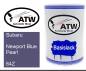 Preview: Subaru, Newport Blue Pearl, 64Z: 500ml Lackdose, von ATW Autoteile West.